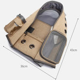 Cat Carrier Backpack Space Capsule - Adventure Awaits!
